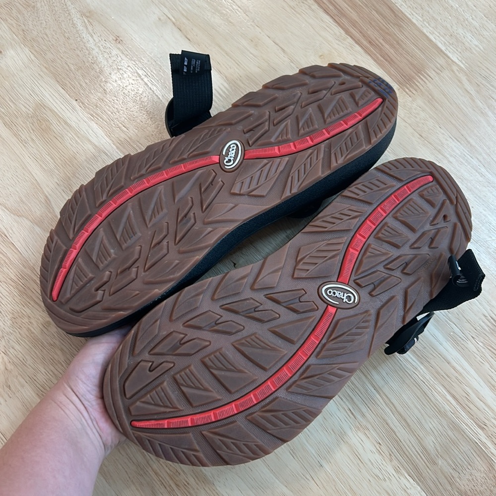 Chaco Mega Z Cloud Hiking Sandals Weekend Ticket Woodstock Mens Size 13 - Picture 2 of 3